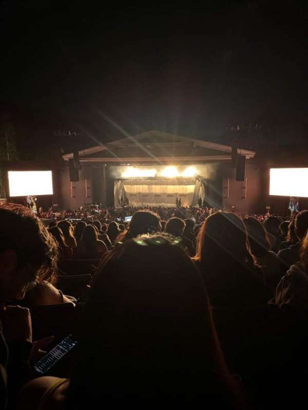 The Greek Theatre, section: B Right Center, row: R, seat: 126