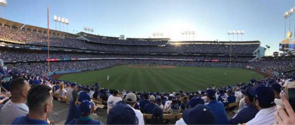 Dodger Stadium, section: 308PR, row: P, seat: 1