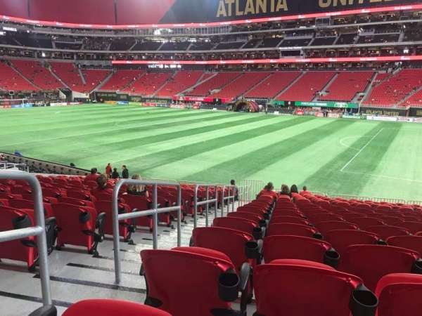 Mercedes-Benz Stadium, section: 106, row: 23, seat: 23