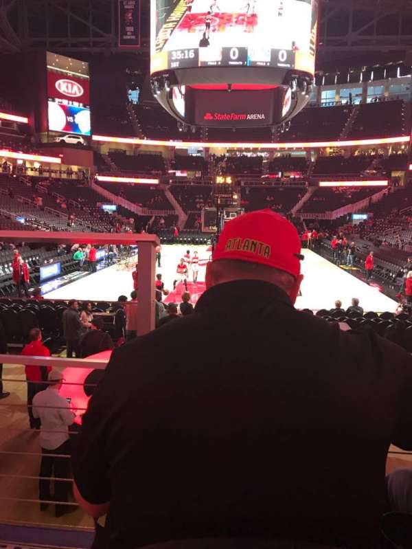 State Farm Arena, section: 113, row: B, seat: 13