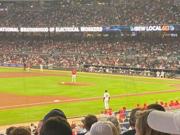 Truist Park, section: 137, row: 8, seat: 14