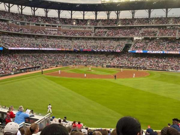 Truist Park, section: 155, row: 22, seat: 6