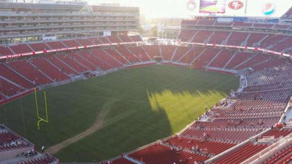 Levi's Stadium, section: 419, row: 5, seat: 17