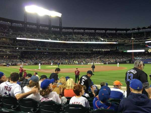 Citi Field, section: 109, row: 5, seat: 10