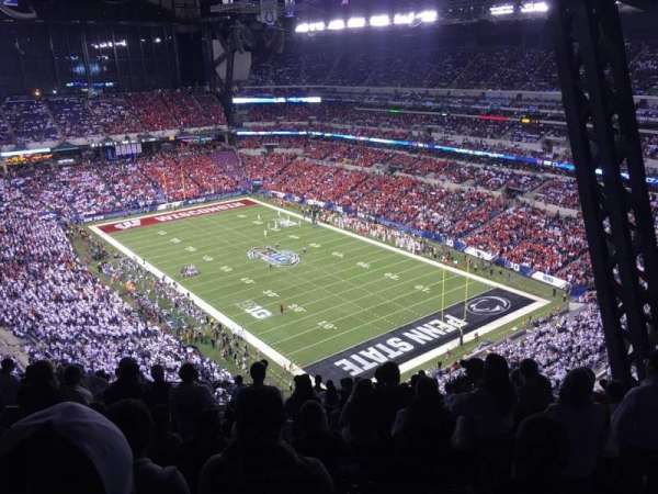 Lucas Oil Stadium, section: 631, row: 19, seat: 6