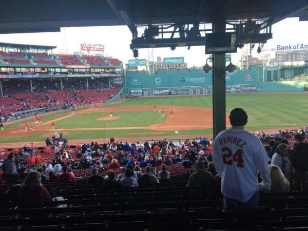 Fenway Park, section: Grandstand 15, row: 14, seat: 6