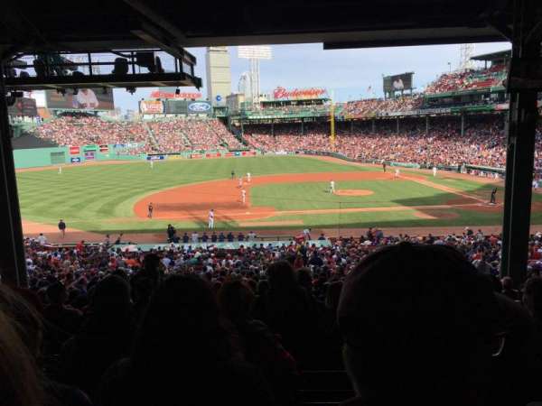 Fenway Park, section: Grandstand 26, row: 15, seat: 12