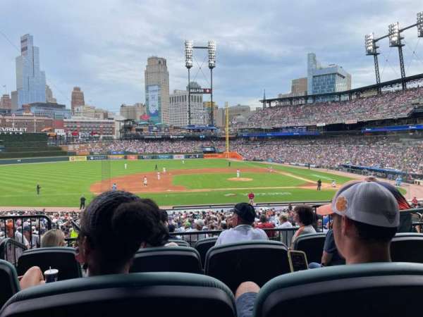 Comerica Park, section: 134, row: E, seat: 3