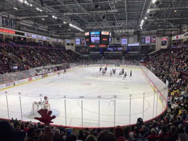 WFCU Centre, section: 108, row: L, seat: 12