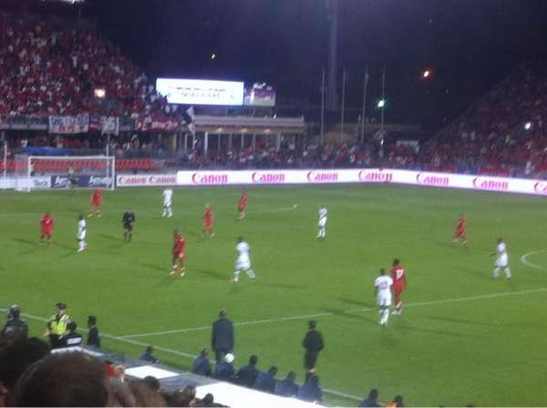BMO Field, section: 121, row: 17, seat: 20