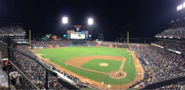 Oracle Park, section: VB319, row: A, seat: 11