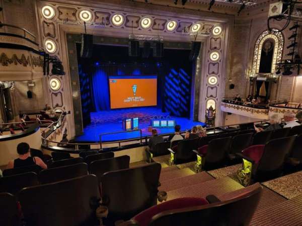 Studebaker Theatre, section: Balcony, row: Ff, seat: 3