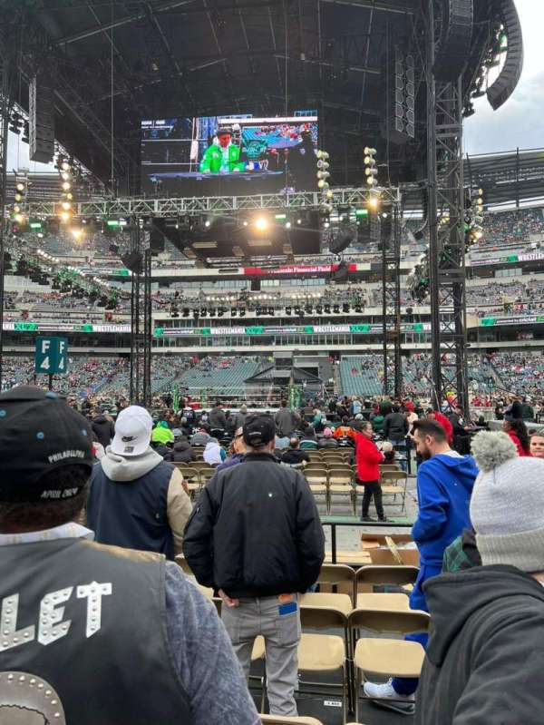 Lincoln Financial Field, section: 120R, row: 6, seat: 3