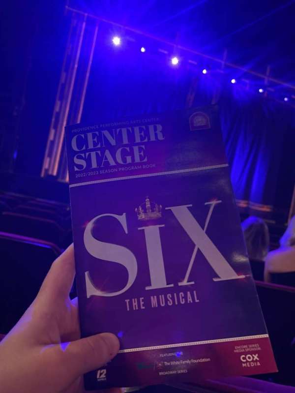 Providence Performing Arts Center, section: Orchestra Left Center, row: J, seat: 119