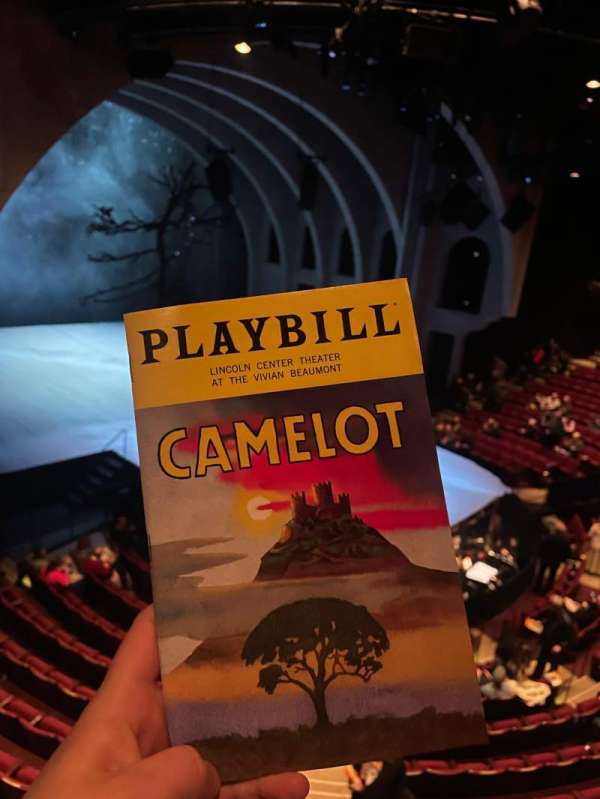 Vivian Beaumont Theater, section: Loge, row: A, seat: 104