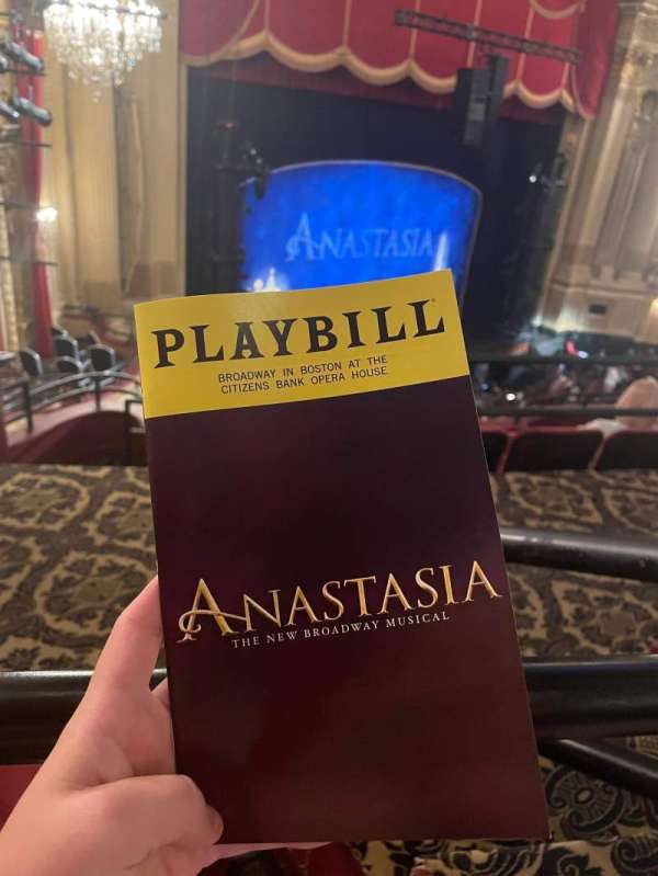 Citizens Bank Opera House, section: Mezzanine L, row: B, seat: 33