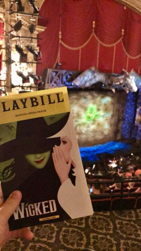 Citizens Bank Opera House, section: Mezzanine L, row: B, seat: 33