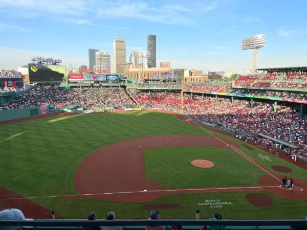 Fenway Park, section: Pavilion Club 8, row: A, seat: 7