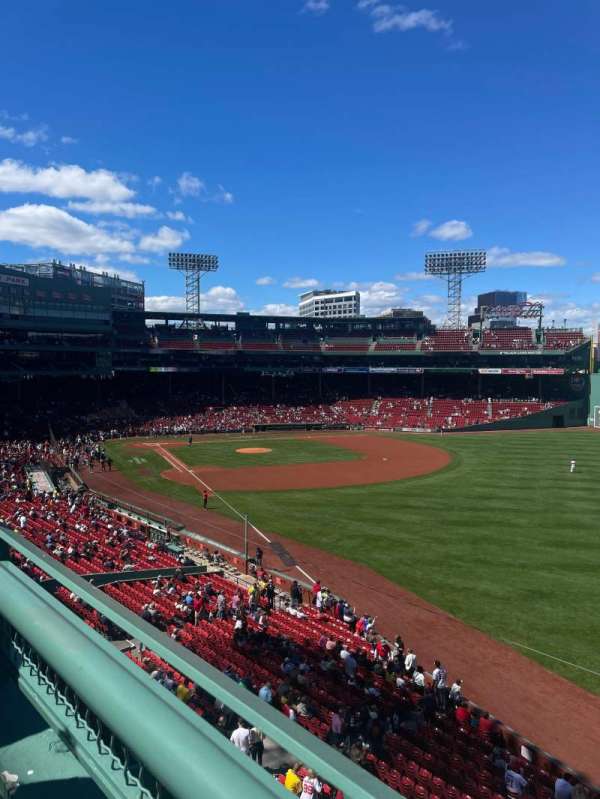 Fenway Park, section: Right Field Roof Deck Box 31, row: A, seat: 3