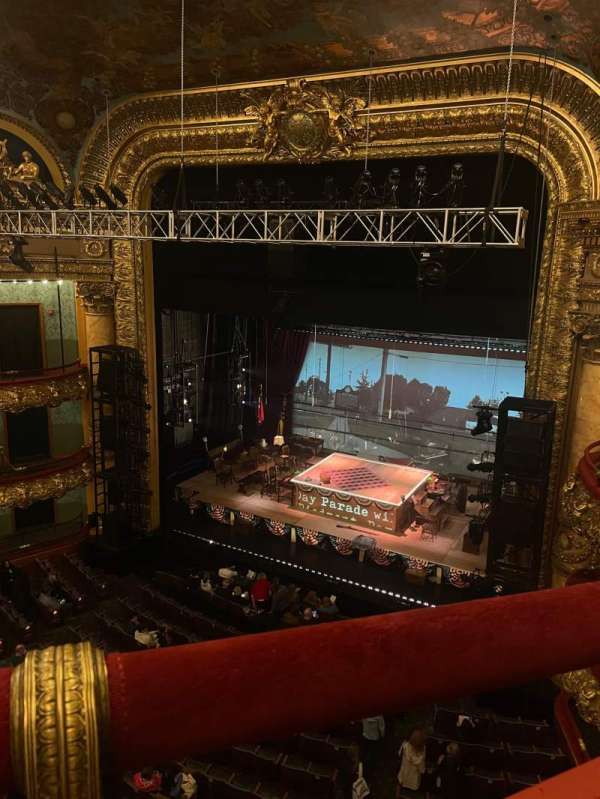 Emerson Colonial Theatre, section: Balcony R, row: A, seat: 10