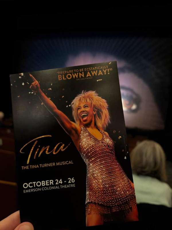 Emerson Colonial Theatre, section: Orchestra C, row: J, seat: 101