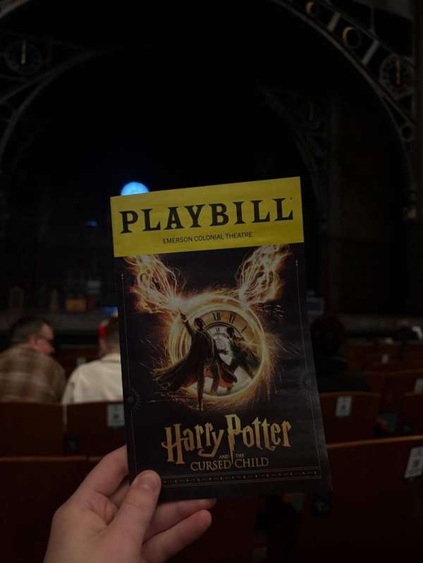 Emerson Colonial Theatre, section: Orchestra C, row: G, seat: 115