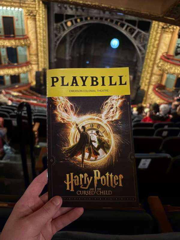 Emerson Colonial Theatre, section: Dress Circle R, row: K, seat: 4