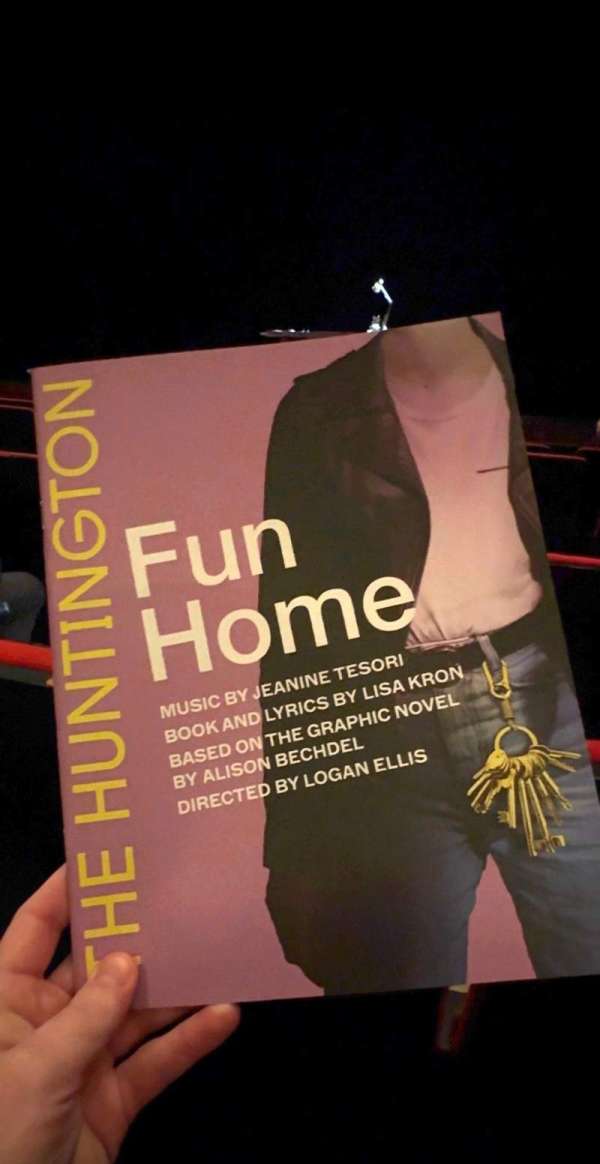 The Huntington Theatre, section: Orchestra Right, row: D, seat: 4