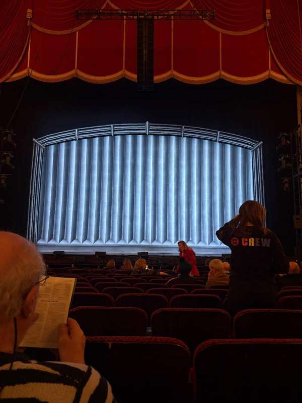 Citizens Bank Opera House, section: Orchestra C, row: I, seat: 106