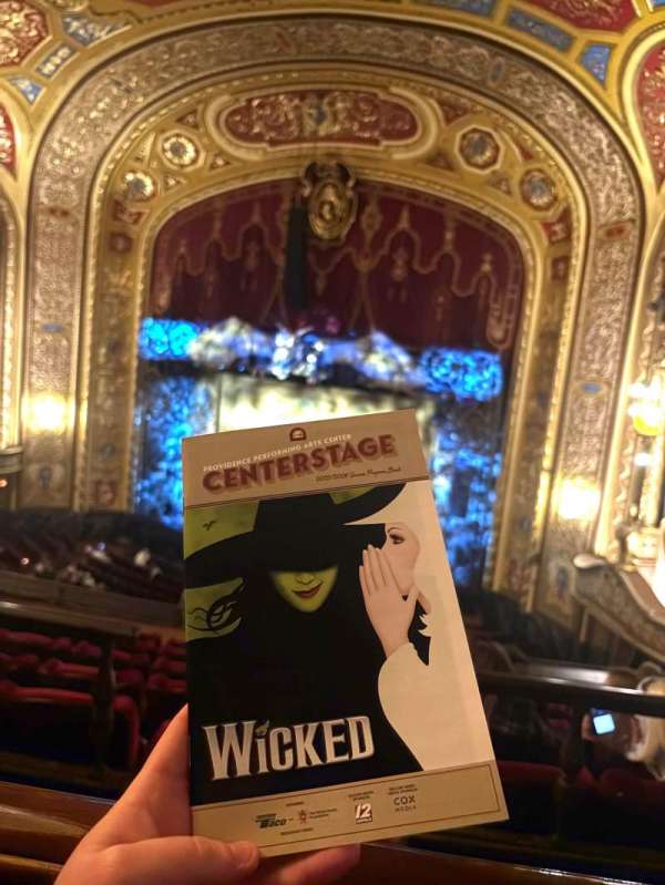 Providence Performing Arts Center, section: First Dress Circle R, row: A, seat: 18