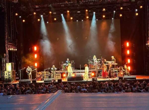 Scarborough Open Air Theatre, section: White, row: A, seat: 20