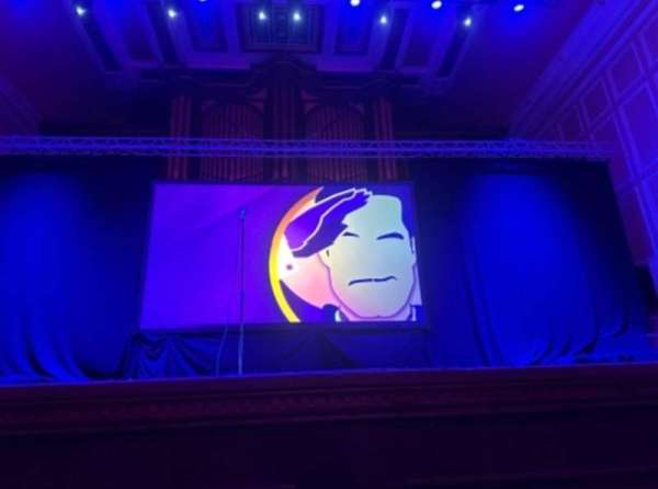 O2 City Hall Newcastle, section: Stalls, row: A, seat: 18