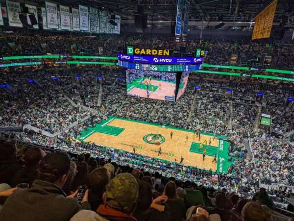 TD Garden, section: 330, row: 12, seat: 6