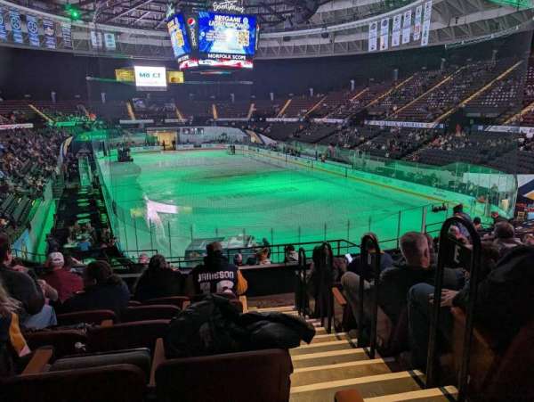 Norfolk Scope, section: 207, row: G, seat: 1