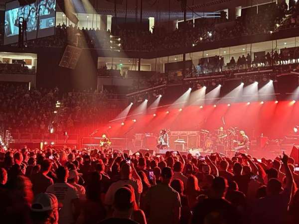 Dickies Arena, section: 106, row: 1, seat: 3