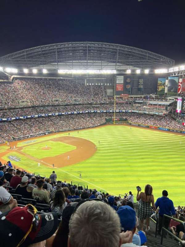 Chase Field, section: 303, row: 26, seat: 1