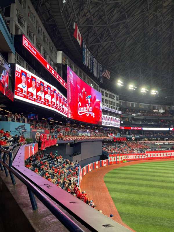 Rogers Centre, section: 242, row: 1, seat: 12