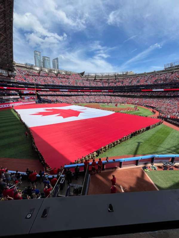 Rogers Centre, section: 242, row: 1, seat: 12