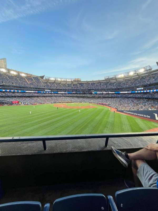 Rogers Centre, section: 244, row: 2, seat: 9