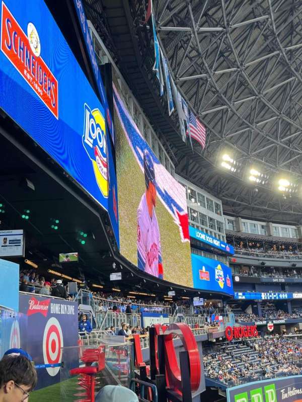 Rogers centre, section: 244, row: 2, seat: 9