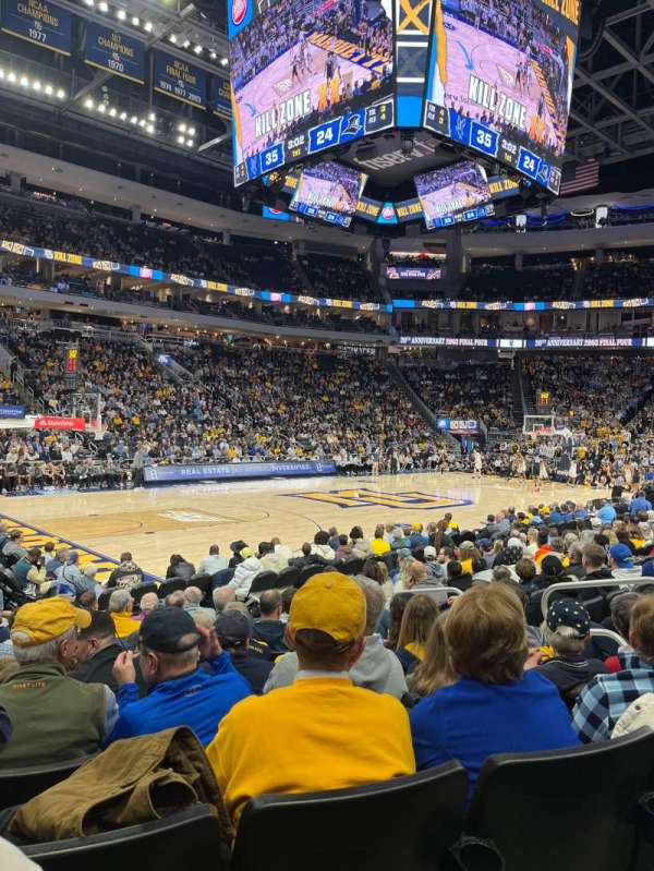 Fiserv Forum, section: 108, row: 8, seat: 6