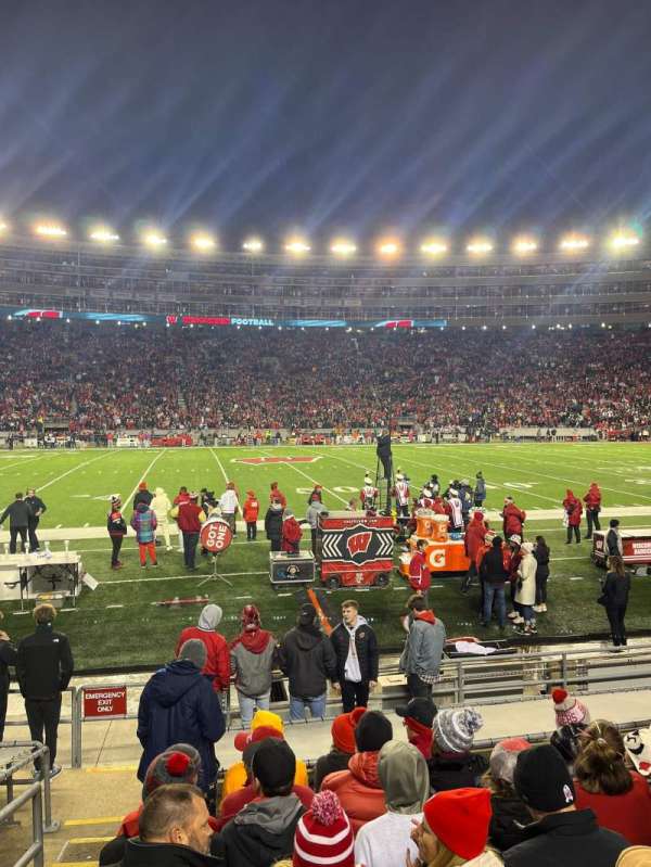 Camp Randall Stadium, section: E, row: 13, seat: 32