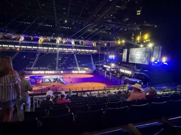Gas South Arena, section: 106, row: W, seat: 17-18