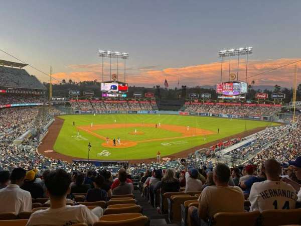 Dodger Stadium, section: 108LG, row: P, seat: 8
