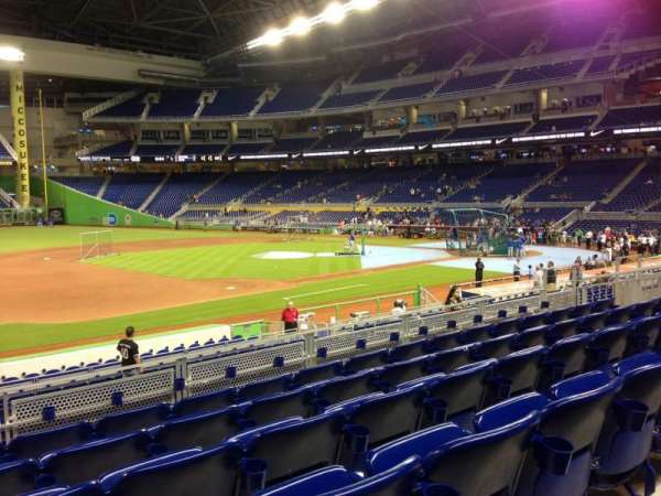 LoanDepot Park, section: 22, row: 6, seat: 18