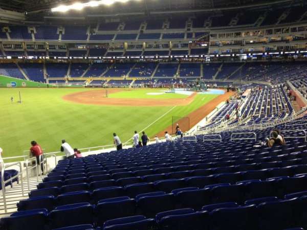 LoanDepot Park, section: 27, row: 21, seat: 21