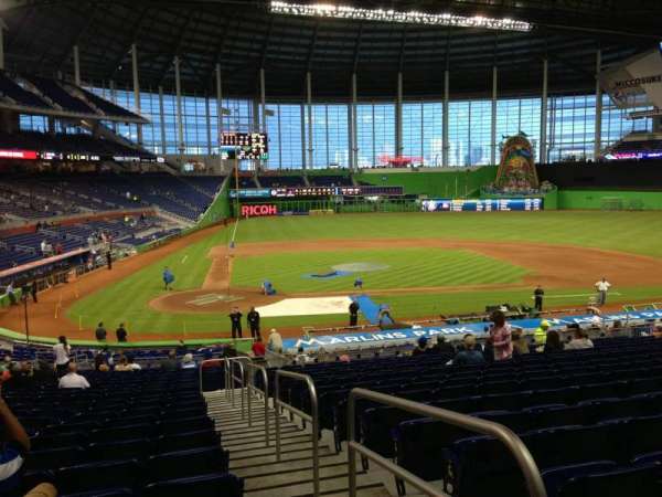 LoanDepot Park, section: 11, row: 16, seat: 1