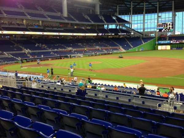 LoanDepot Park, section: 7, row: 7, seat: 7