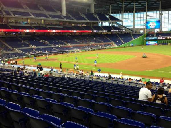 LoanDepot Park, section: 7, row: 14, seat: 2