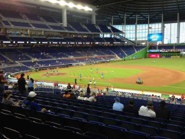 LoanDepot Park, section: 7, row: 20, seat: 7